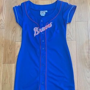 Atlanta Braves Jersey Dress